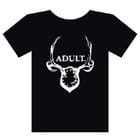 cover: Adult. - Adult. Antlers Shirt black