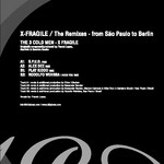 cover: The 3 Cold Men - X Fragile (Remixes)