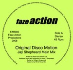 cover: Faze Action - Original Disco Motion (remixes)