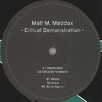 cover: Matt M Maddox - Critical Demonstration