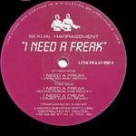 cover: Sexual Harrassement - I Need A Freak