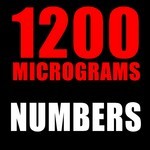 cover: 1200 Micrograms - Numbers