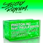 cover: Paula Brion|Photon Inc - Generate Power (2010 mixes)