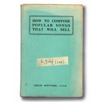 cover: Bob Geldof - How To Compose Popular Songs That Will Sell