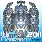 cover: OM|VIA AXIS|PARATECH|BARBY|SOLAR SPECTRUM|Ovnimooon - Ovnimoon Records Winter 2011 Figurado