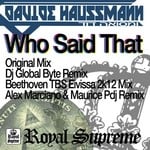 cover: Davide Haussmann - Who Said That