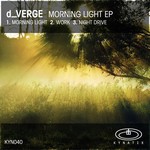 cover: D Verge - Morning Light EP