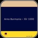 cover: Arno Burmania - Xlr 1000