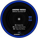 cover: Andrei Rediu - Before Sunrise EP