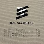 cover: Ian (it) - Say What EP