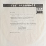 cover: Demdike Stare - Testpressing#001