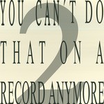 cover: Rico Puestel - You Can't Do That On A Record Anymore 2