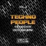 cover: Various - Techno People Vol 4 (20 Extended Songs For DJ's)