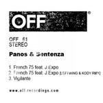 cover: Panos & Sentenza - French 75 EP