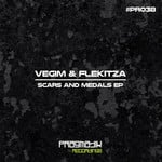 cover: Vegim & Flekitza - Scars & Medals EP