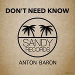 cover: Anton Baron - Don't Need Know