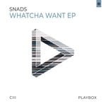 cover: Snads - Whatcha Want EP