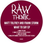 cover: Matt Tolfrey & Frank Storm - What To Say