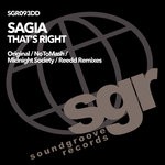 cover: Sagia - That's Right EP