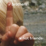 cover: Brothers Not Friends - Square