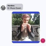 cover: Marabou - Er Muss Essen