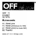 cover: Robosonic - Worst Love EP