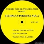 cover: Roberto Albini & Paolo Del Prete - Techno X-Perience Vol 2