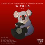 cover: Concrete Panther|Wiebe Roose - With Us EP