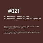 cover: Deebesh|Withoutwork - Te Quiero EP