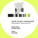 cover: Not Even Noticed - Persistent Textures