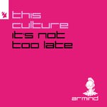 cover: This Culture - It's Not Too Late