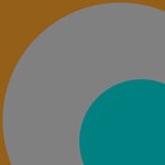 cover: Milieu - Transposition Gradients In Cyan & Burnt Orange