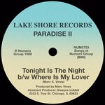 cover: Paradise Ii - Tonight Is The Night/Where Is My Lover