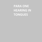 cover: Para One - Hearing In Tongues