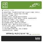 cover: Various - Apparel Music B-Day 13 (On Juno Download)