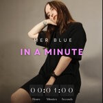 cover: Mer Blue - In A Minute