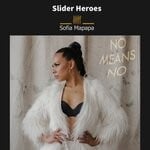 cover: Slider Heroes|Sofia Mapapa - No Means No