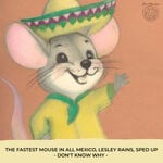 cover: Lesley Rains|The Fastest Mouse In All Mexico - Don't Know Why (Sped Up Version)