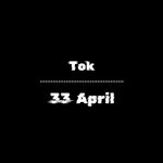 cover: 33 April - Tok