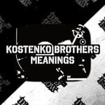 cover: Kostenko Brothers - Meanings