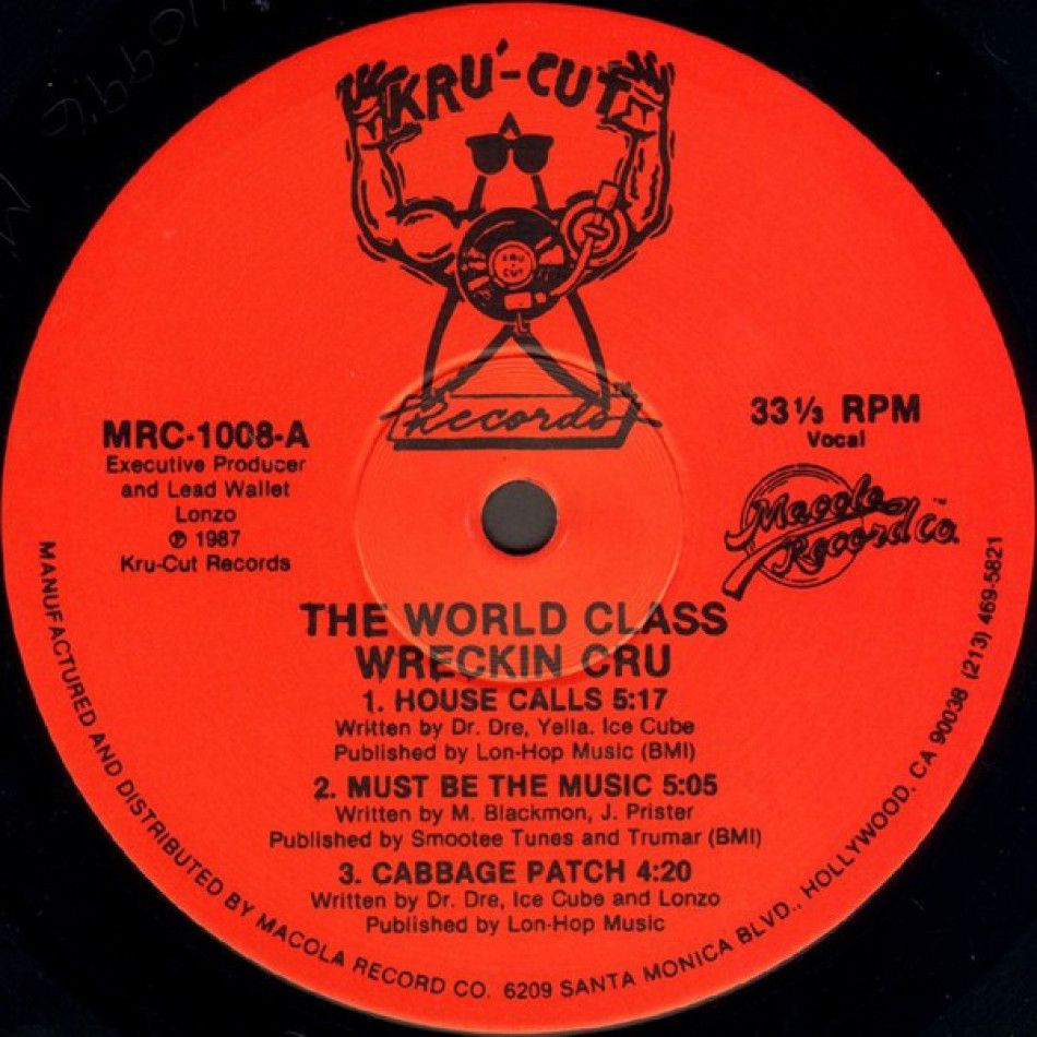 The World Class Wreckin Cru House Calls 12inch Clone Nl