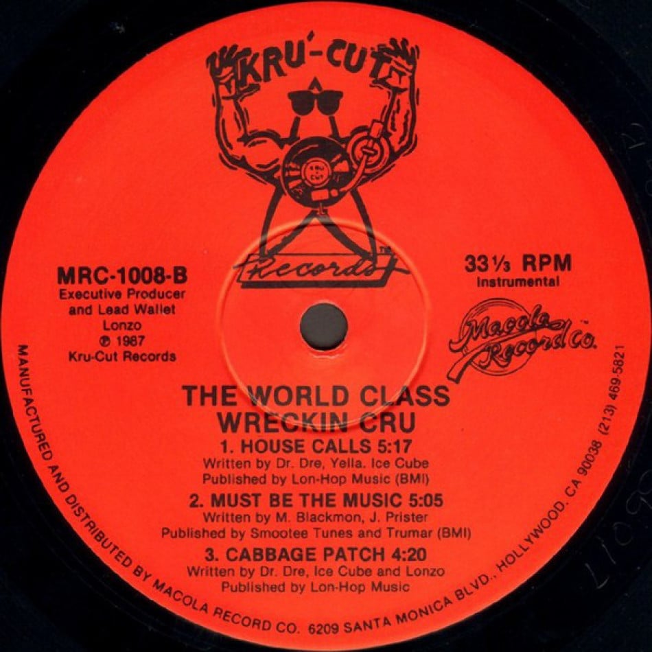 The World Class Wreckin Cru House Calls 12inch Clone Nl