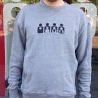 Clone - Classic Logo Sweater Heather Grey