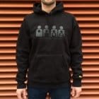 Clone x Carhartt - Classic Logo Hoodie Stealth Black