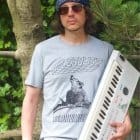 Legowelt - d-Wolfrero Grey Melange T-shirt L