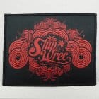 Shipwrec - Woven Patch (Red)