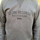 Clone x Carhartt - Basic Logo Sweater Heather Grey