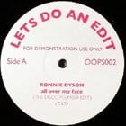 Ronnie Dyson / King Errisson - All Over My Face / Disco Congo