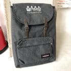 Clone x Eastpak  - Clone family logo silver London Charcoal Denim backpack