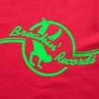 Breakin' Records - Breakin' Records T-Shirt - Red/Green Size M